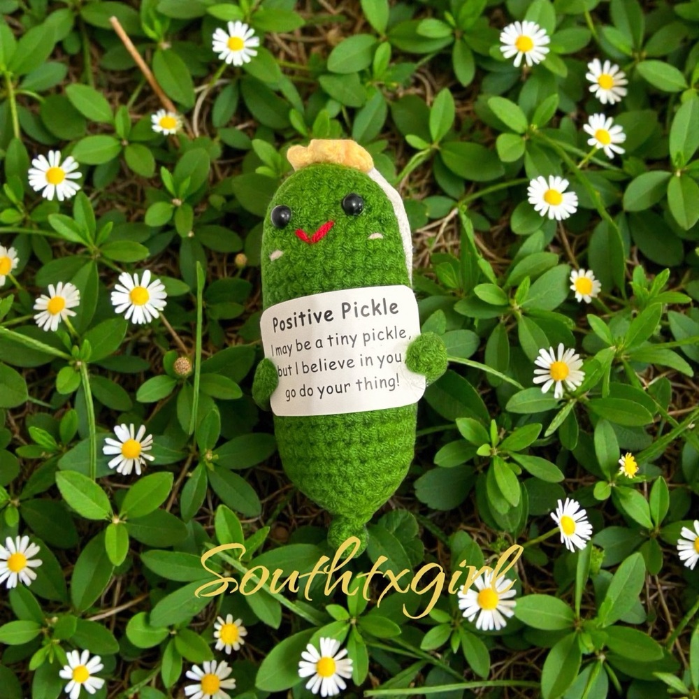 Positive Message crochet items - Picture 5 of 10